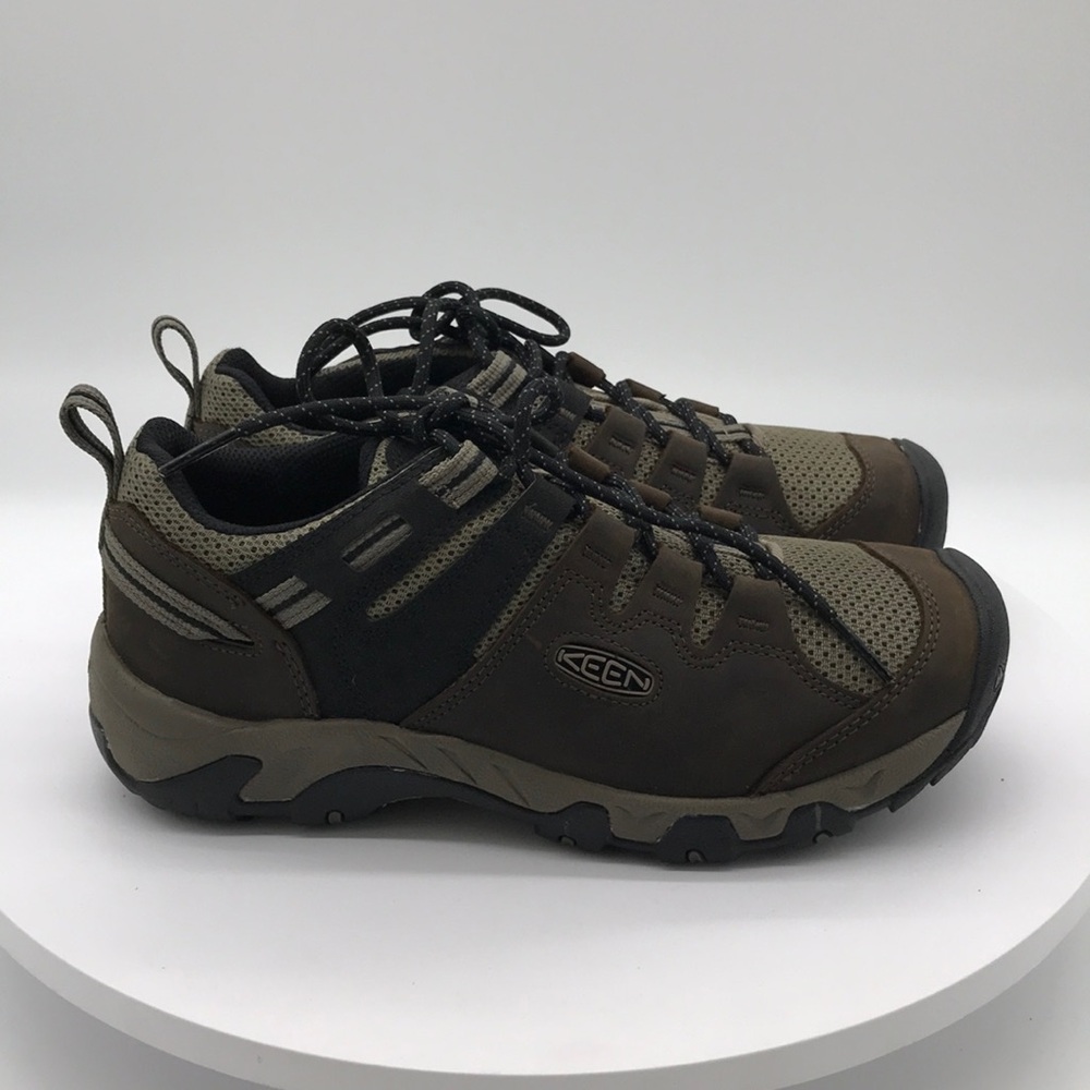 Keen Mens  Brown Hiking Shoes size 9.5 US